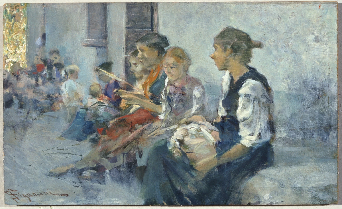 Donne sedute - Palazzo Pitti, Firenze